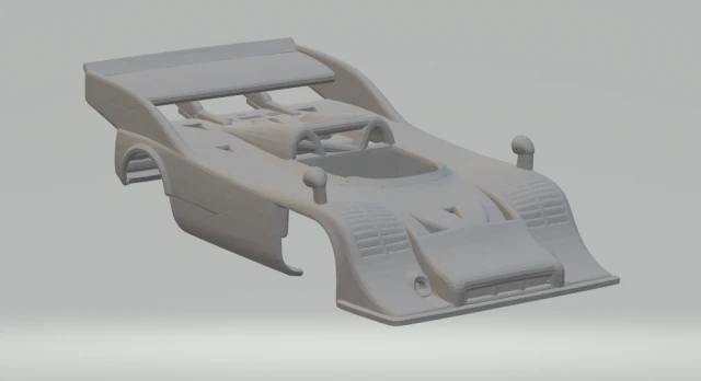Porsche 917-10 3D Print Model .c4d .max .obj .3ds .fbx .stl .blend 