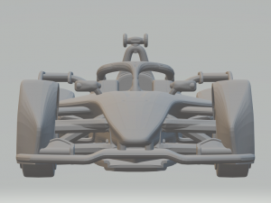 Formula e 3D-printmodel