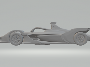 Formula e 3D-printmodel