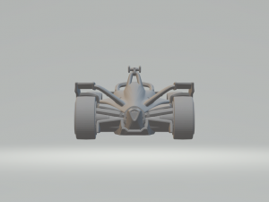 Formula e 3D-printmodel