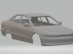 Mitisubishi galant 3D-Druckmodell