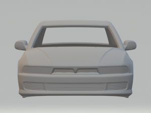 Mitisubishi galant Modelo de Impressão 3D