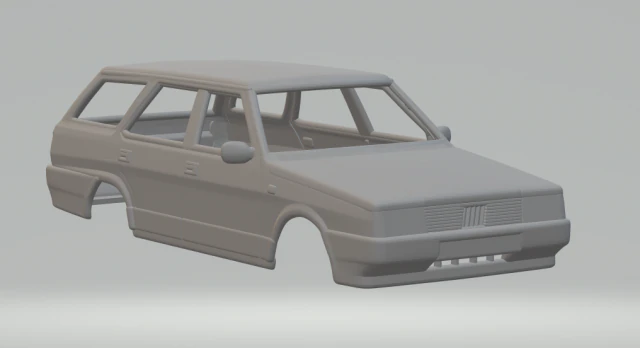Fiat regata 3D Print Model .c4d .max .obj .3ds .fbx .stl .blend 
