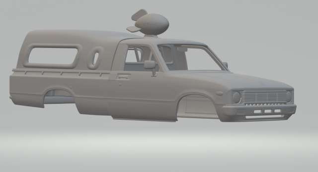 Fiat regata Modello di stampa 3D .c4d .max .obj .3ds .fbx .stl .blend 