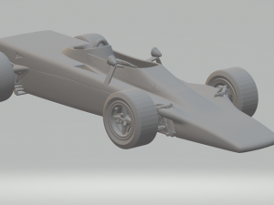 Lotus f1 3Dプリントモデル