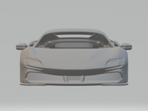 FERRARI SF90 STADALE 2021 3D 프린트 모델