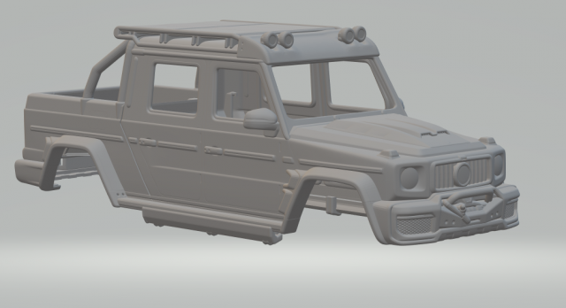 Mercedes g 3D 프린트 모델 .c4d .max .obj .3ds .fbx .stl .blend 