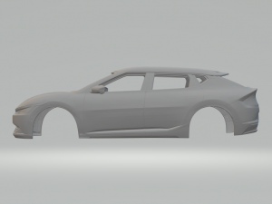 Kia ev 6 3D 打印模型