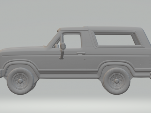 F100Bronco 82 3D Print Model