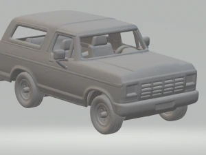 F100Bronco mk2 3D Baskı Modeli