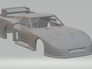NISSAN 280ZX IMSA GTX 1981 3D प्रिंट मॉडल