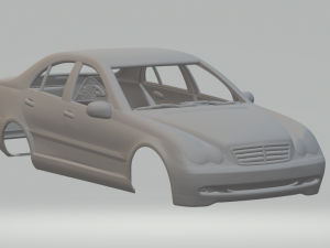 MERCEDES BENZ C 2005 Modelo de Impressão 3D