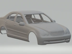 MERCEDES BENZ C 2005 3D Print Model