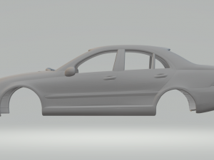 MERCEDES BENZ C 2005 Modelo de Impressão 3D