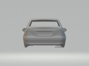 MERCEDES BENZ C 2005 Modelo de Impressão 3D