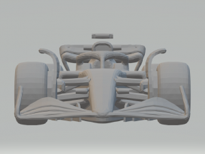MERCEDES f1 test car 2022 Modèles 3D en vedette