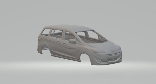 Mazda 5 2011 Modèles 3D en vedette .c4d .max .obj .3ds .fbx .stl .blend 