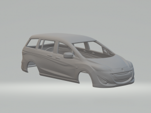 Mazda 5 2011 3D-Druckmodell