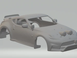 Nissan 370z ралі 3D Принт Модель