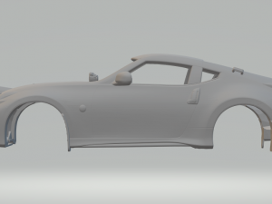 Nissan 370z rally 3D Print Model