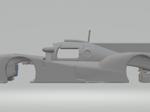 Ginetta g57 lmp3 3D 打印模型