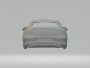 Mercedes benz class c coupe 2017 Modelo de Impressão 3D