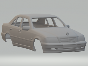 Mercedes benz c w202 3D Print Model