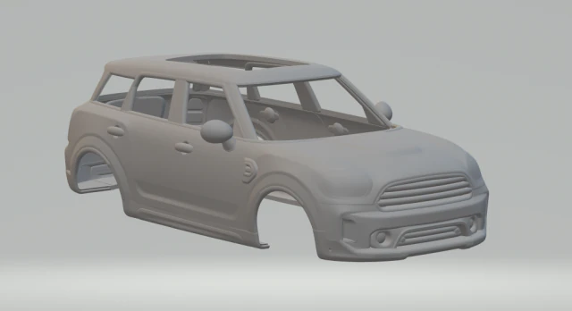 Countryman 3D Print Model .c4d .max .obj .3ds .fbx .stl .blend 