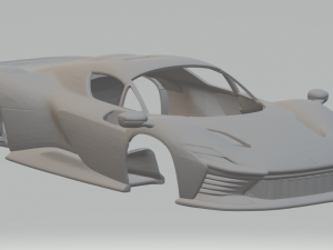 Ferrari Daytona SP3 3D 프린트 모델