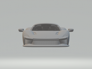 Ferrari Daytona SP3 Modelo de impresión 3D
