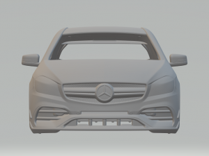 Mercedes benz a45 amg 2017 3Dプリントモデル