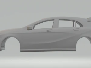 Mercedes benz a45 amg 2017 3D Print Model