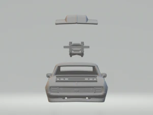 Camaro dragster 3D Print Model