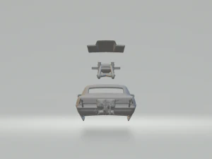 Camaro dragster 3D Print Model