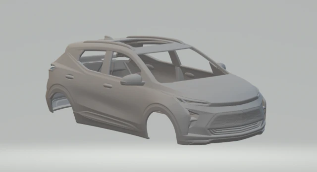 Chevrolet bolt 3D Print Model .c4d .max .obj .3ds .fbx .stl .blend
