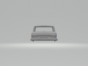 Mercedes bez pullman limousine 3Dプリントモデル