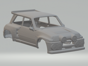 Renault 5 maxi turbo Modelo de impresión 3D