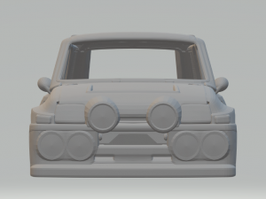 Renault 5 maxi turbo Model do druku 3D