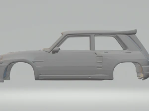 Renault 5 maxi turbo 3D Print Model