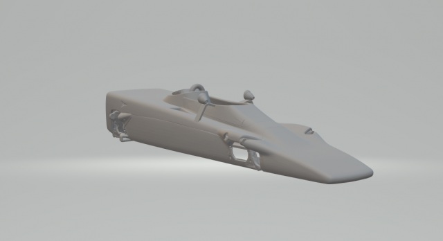 F1 jetcar Modello di stampa 3D .c4d .max .obj .3ds .fbx .stl .blend 