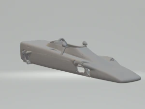 coche a reacci&oacute;n F1 Modelo de impresión 3D