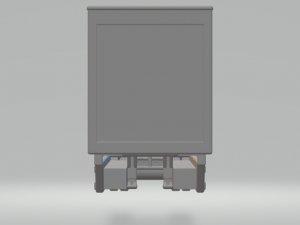 Trailer box usa low Modèles 3D en vedette