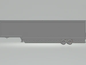 Trailer box usa low 3D Print Model