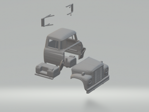International Lodstar cabin 3D Print Model