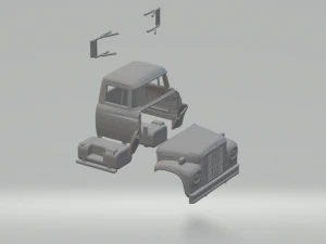 International Lodstar cabin 3D Print Model