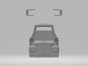 International Lodstar cabin Model Cetak 3D