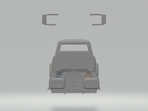 International Lodstar cabin Model Cetak 3D