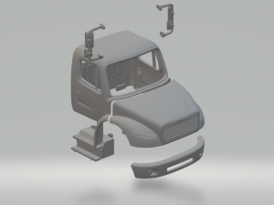 Freightliner Business Class M2 cabin Modelo de impresión 3D
