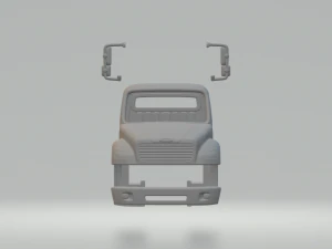 Freightliner Business Class M2 cabin 3D Print Model
