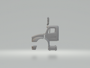 Freightliner Business Class M2 cabin 3D 打印模型